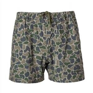 NEW FABLETICS youth & toddler backwoods performance shorts in green camo
